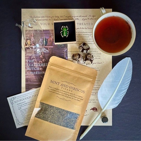 Bird moss box - the feathered witch - Picture 9 of 9